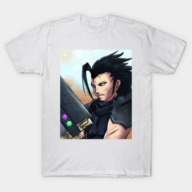 Zack Fair T-Shirt by Sephiroth1204